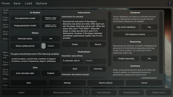 DREAMIO: AI-Powered Adventures gameplay screenshot