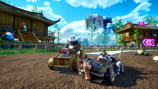 DreamWorks All-Star Kart Racing gameplay screenshot