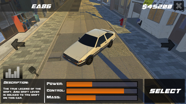 Drift86 gameplay screenshot