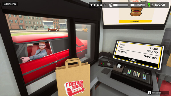 Drive Thru Simulator : Prologue gameplay screenshot