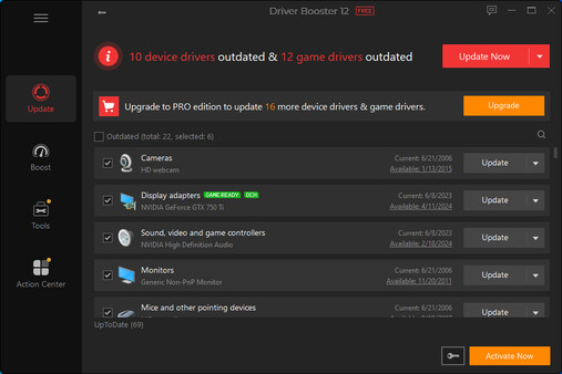 Driver Booster for Steam gameplay screenshot