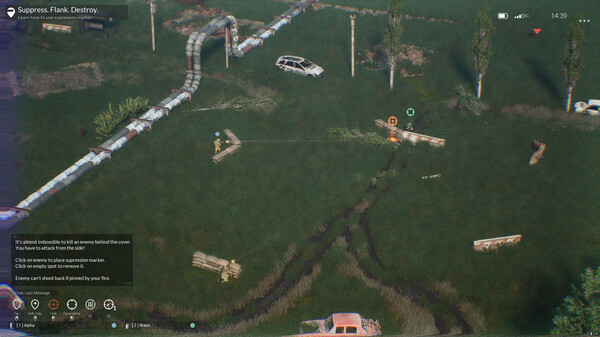 DRONE PERSPECTIVE gameplay screenshot