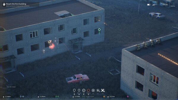 DRONE PERSPECTIVE gameplay screenshot