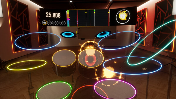DrumBeats VR gameplay screenshot