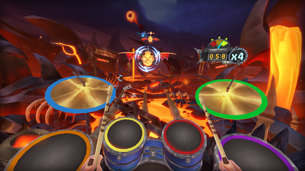 Drums Rock gameplay screenshot