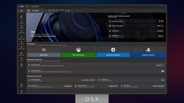 DSX gameplay screenshot