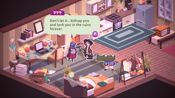 Duck Detective: The Ghost of Glamping gameplay screenshot