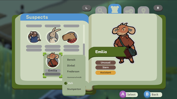 Duck Detective: The Ghost of Glamping gameplay screenshot