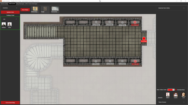 Dudes on a Map: Virtual Grid Paper gameplay screenshot