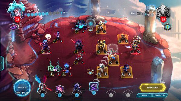 Duelyst II gameplay screenshot