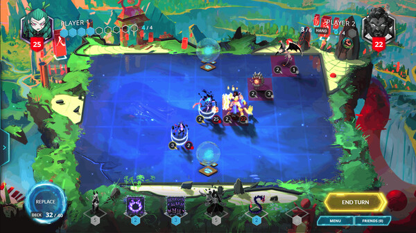 Duelyst II gameplay screenshot