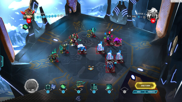 Duelyst II gameplay screenshot