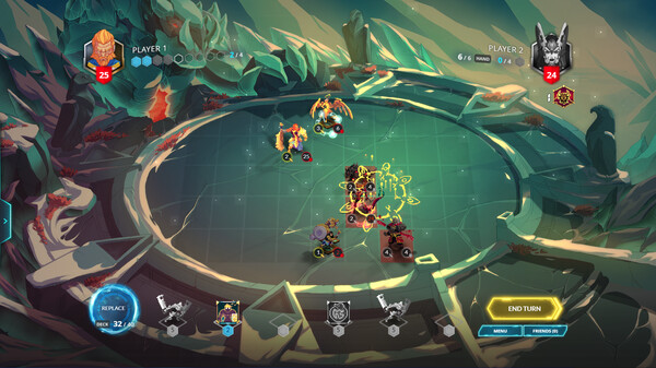 Duelyst II gameplay screenshot