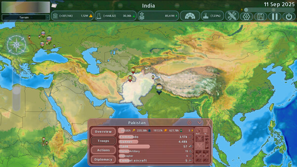 Dummynation gameplay screenshot