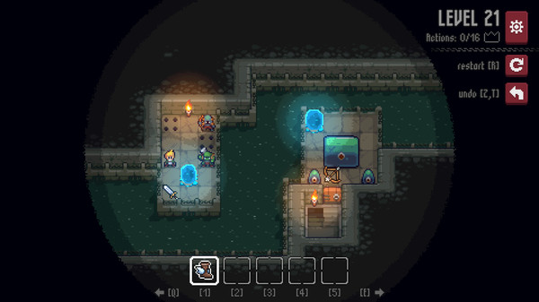 Dungeon and Puzzles gameplay screenshot