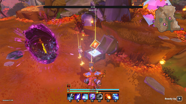Dungeon Defenders: Going Rogue gameplay screenshot