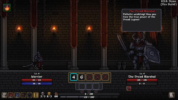 Dungeon Exiles gameplay screenshot