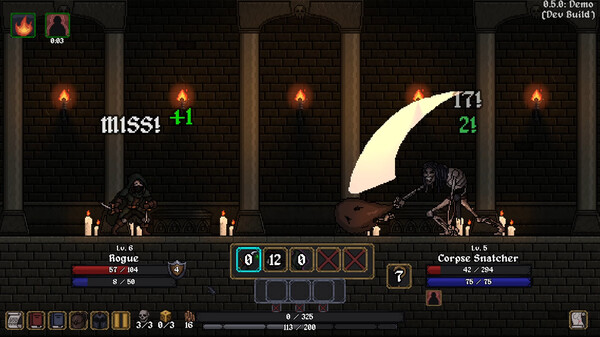 Dungeon Exiles gameplay screenshot