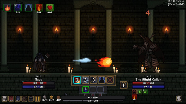 Dungeon Exiles gameplay screenshot