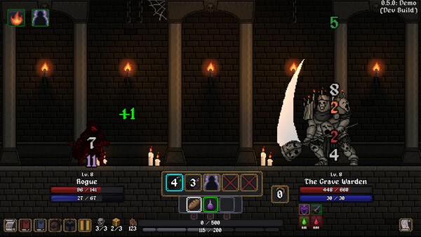 Dungeon Exiles gameplay screenshot