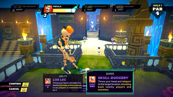 Dungeon Golf gameplay screenshot