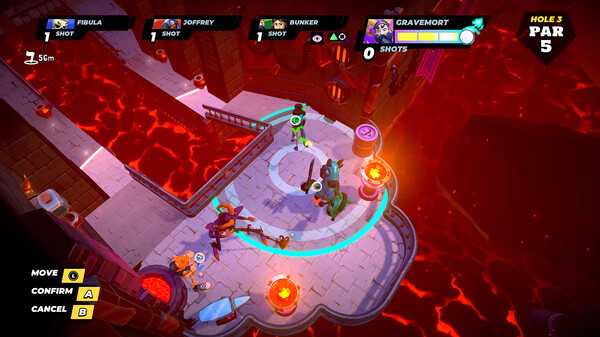 Dungeon Golf gameplay screenshot