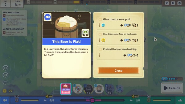 Dungeon Inn gameplay screenshot