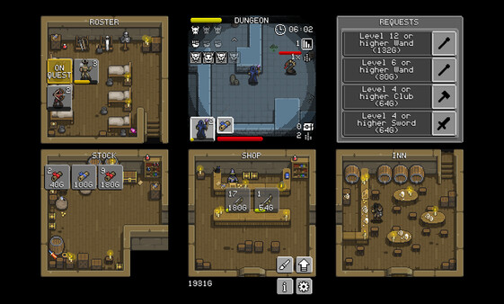 Dungeon Merchant gameplay screenshot