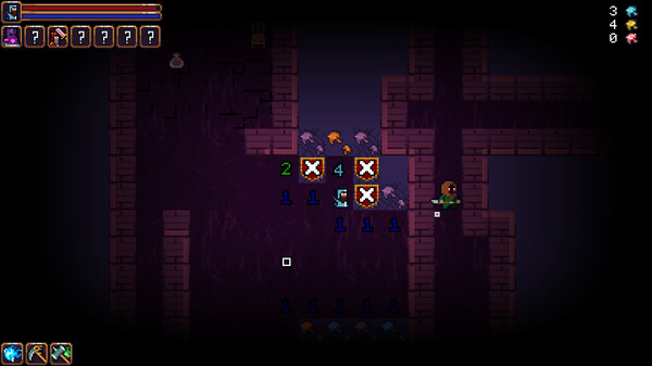 Dungeon Minesweeper gameplay screenshot