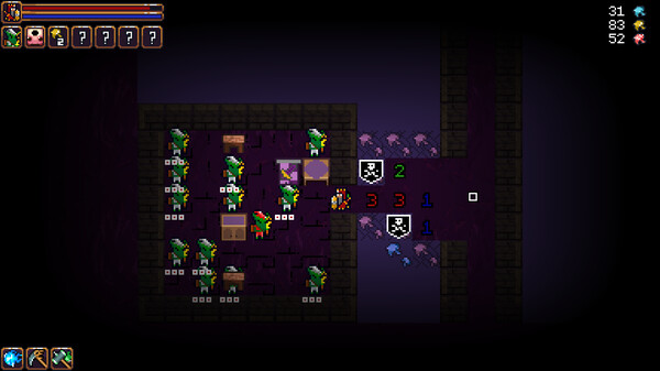 Dungeon Minesweeper gameplay screenshot