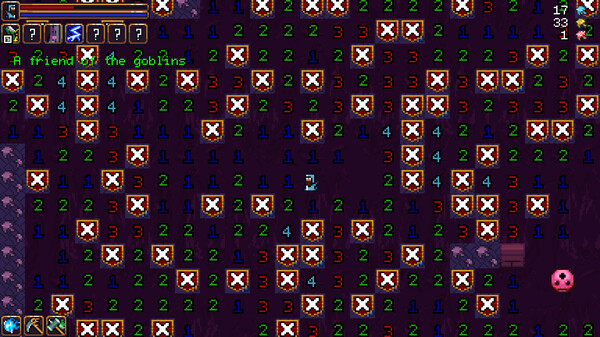 Dungeon Minesweeper gameplay screenshot