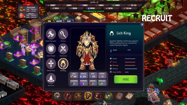 Dungeon Overseer gameplay screenshot