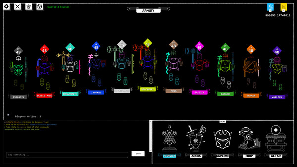 Dungeon Team gameplay screenshot