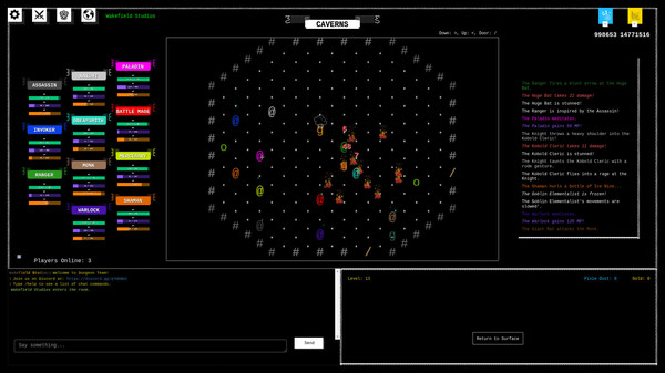 Dungeon Team gameplay screenshot