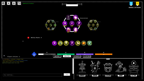 Dungeon Team gameplay screenshot