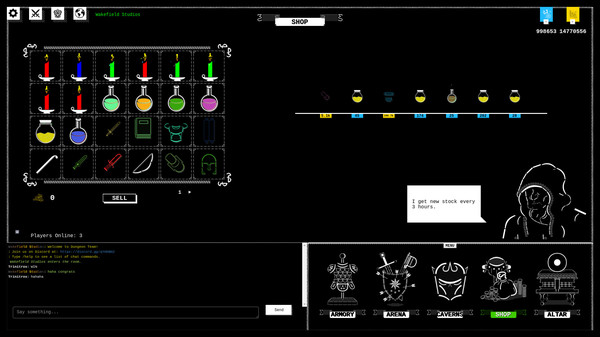 Dungeon Team gameplay screenshot
