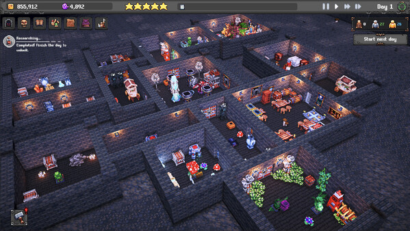 Dungeon Tycoon gameplay screenshot