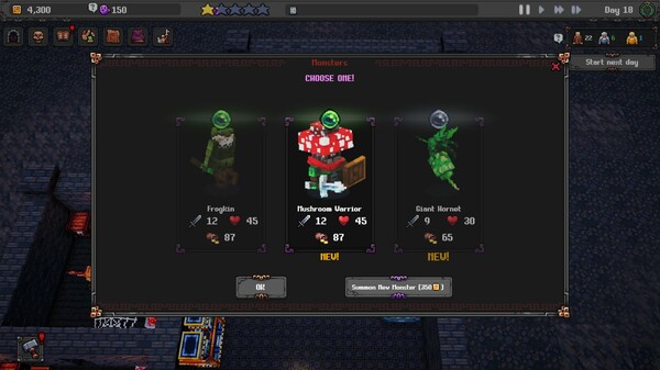 Dungeon Tycoon gameplay screenshot