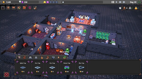 Dungeon Tycoon gameplay screenshot