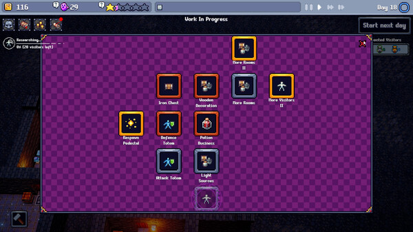 Dungeon Tycoon: Prologue gameplay screenshot
