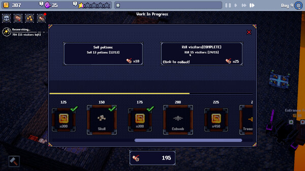 Dungeon Tycoon: Prologue gameplay screenshot