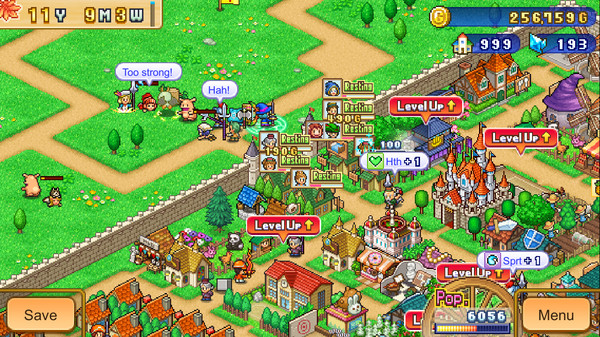 Dungeon Village 2 gameplay screenshot