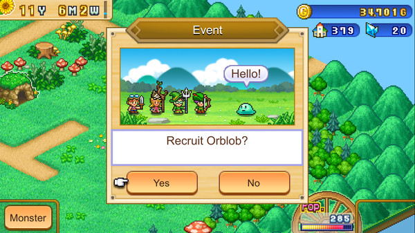 Dungeon Village 2 gameplay screenshot