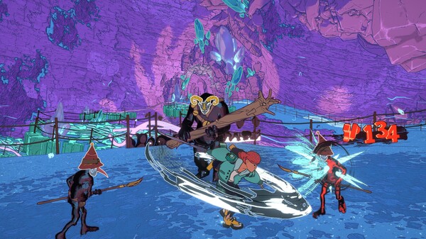 Dungeons of Hinterberg gameplay screenshot