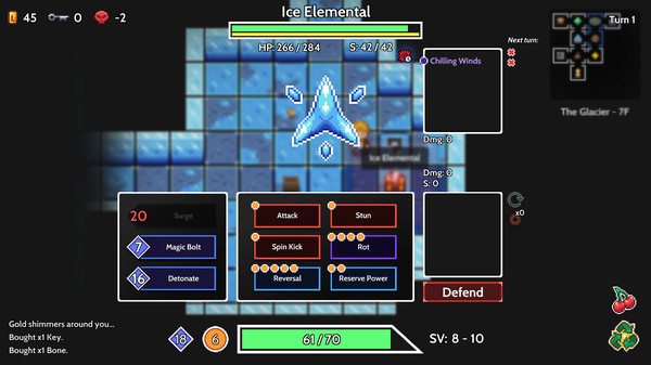 Dungeons of Voidria gameplay screenshot