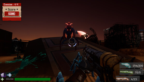 Dust and Aliens gameplay screenshot
