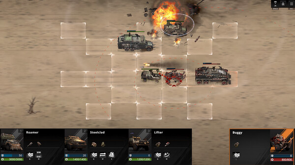 Dust Raiders gameplay screenshot
