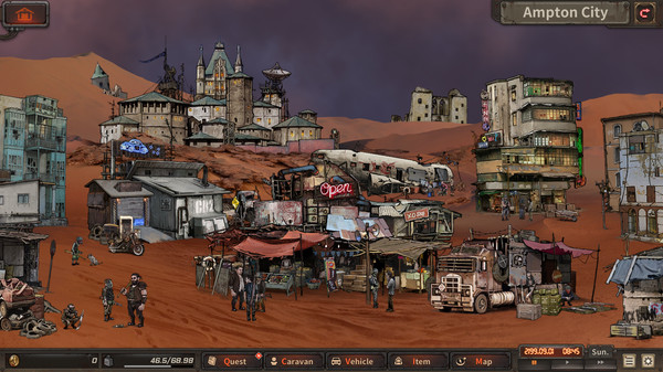 Dust to the End gameplay screenshot