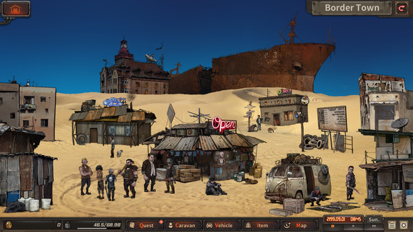 Dust to the End gameplay screenshot