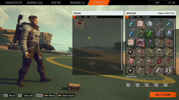 Dustland gameplay screenshot